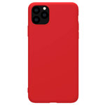 Чехол Nillkin Rubber Wrapped для Apple iPhone 11 pro max (красный, гелевый)