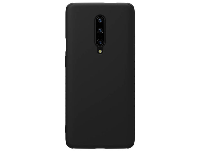 Чехол Nillkin Rubber Wrapped для OnePlus 7 pro (черный, гелевый)