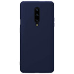 Чехол Nillkin Rubber Wrapped для OnePlus 7 pro (синий, гелевый)