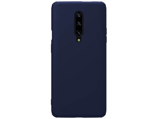 Чехол Nillkin Rubber Wrapped для OnePlus 7 pro (синий, гелевый)