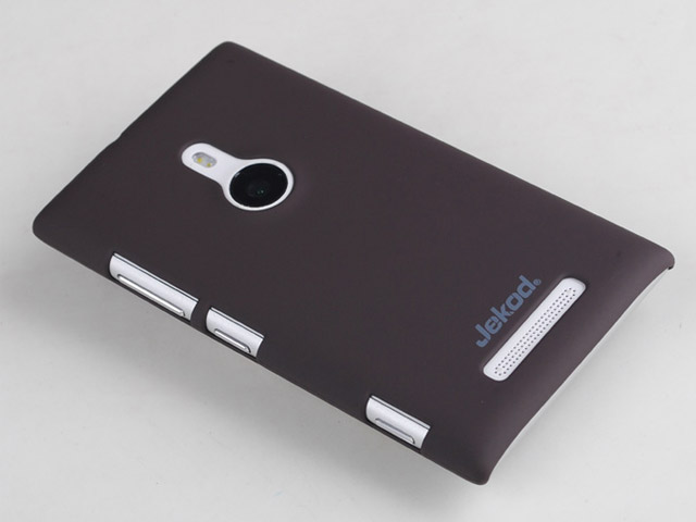 Чехол Jekod Hard case для Nokia Lumia 925T (темно-коричневый, пластиковый)