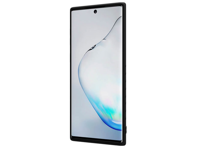 Чехол Nillkin Rubber Wrapped для Samsung Galaxy Note 10 (черный, гелевый)
