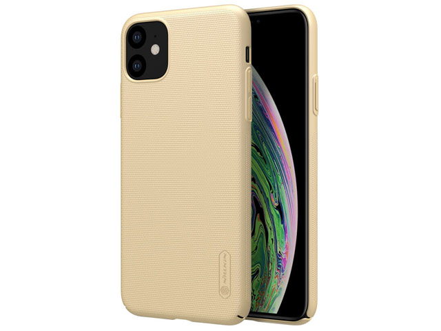 Чехол Nillkin Hard case для Apple iPhone 11 (золотистый, пластиковый)