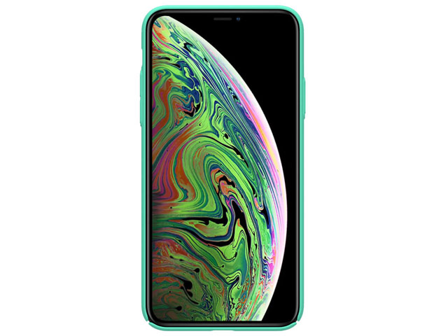 Чехол Nillkin Hard case для Apple iPhone 11 (голубой, пластиковый)