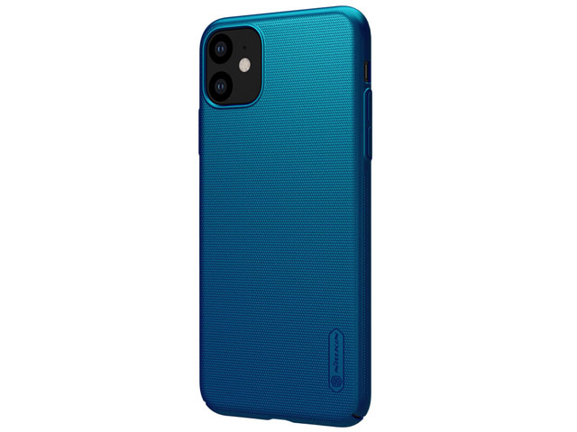 Чехол Nillkin Hard case для Apple iPhone 11 (синий, пластиковый)