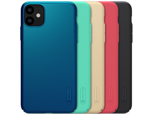 Чехол Nillkin Hard case для Apple iPhone 11 (синий, пластиковый)