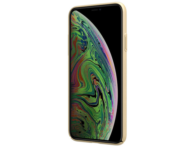 Чехол Nillkin Hard case для Apple iPhone 11 pro (золотистый, пластиковый)