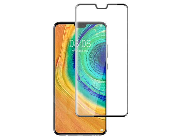 Защитное стекло Yotrix 3D Pro Glass Protector для Huawei Mate 30 (черное)