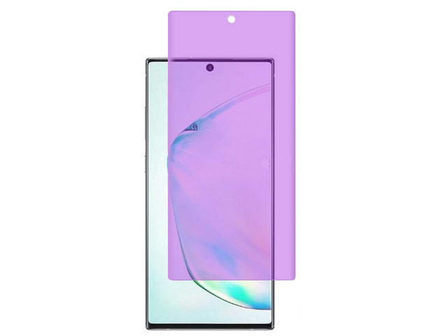 Защитное стекло Yotrix 3D UV Anti-Glare Glass Protector для Samsung Galaxy Note 10 (прозрачное, антиблик)