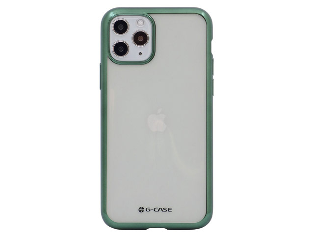 Чехол G-Case Plating Series для Apple iPhone 11 pro (зеленый, гелевый)