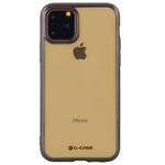 Чехол G-Case Plating Series для Apple iPhone 11 pro max (черный, гелевый)