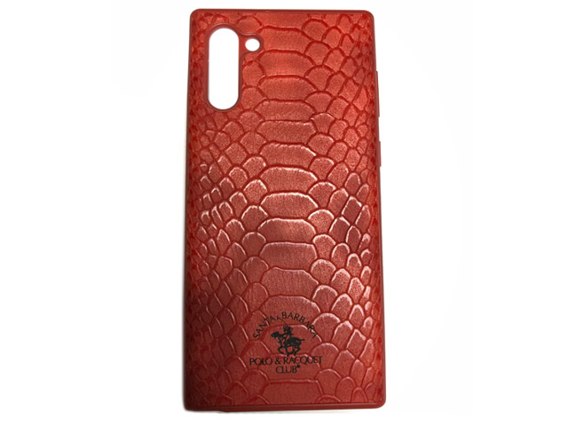 Чехол Santa Barbara Knight для Samsung Galaxy Note 10 (красный, кожаный)