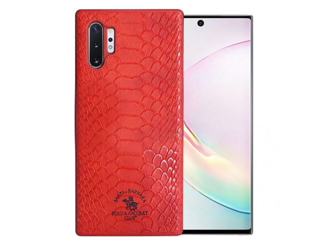 Чехол Santa Barbara Knight для Samsung Galaxy Note 10 plus (красный, кожаный)