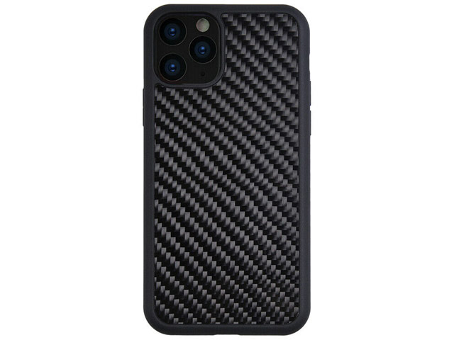 Чехол Synapse Carbon Fiber для Apple iPhone 11 pro (черный, карбон)