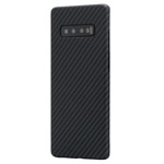 Чехол Synapse Carbon Shell для Samsung Galaxy S10 (черный, карбон)