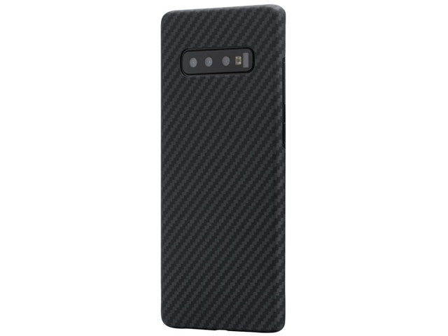 Чехол Synapse Carbon Shell для Samsung Galaxy S10 (черный, карбон)