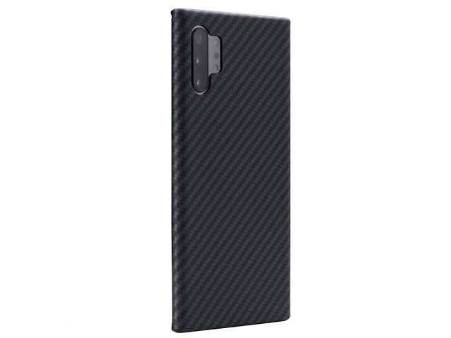 Чехол Synapse Carbon Shell для Samsung Galaxy Note 10 plus (черный, карбон)
