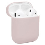 Чехол Synapse Protection Case для Apple AirPods (светло-розовый, силиконовый)