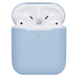 Чехол Synapse Protection Case для Apple AirPods (светло-голубой, силиконовый)