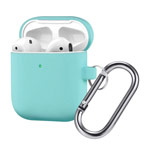 Чехол Synapse Buckle Case для Apple AirPods (бирюзовый, силиконовый)