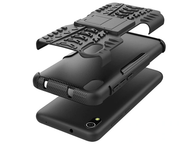 Чехол Yotrix Shockproof case для Xiaomi Redmi 7A (белый, пластиковый)