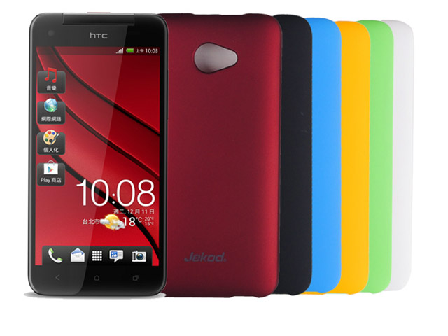 Чехол Jekod Hard case для HTC Butterfly S 901e (белый, пластиковый)