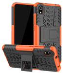 Чехол Yotrix Shockproof case для Xiaomi Redmi 7A (оранжевый, пластиковый)