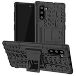 Чехол Yotrix Shockproof case для Samsung Galaxy Note 10 (черный, пластиковый)