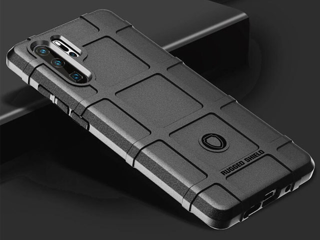 Чехол Yotrix RuggedShield для Huawei P30 pro (черный, гелевый)