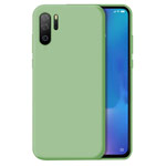 Чехол Yotrix LiquidSilicone для Huawei P30 pro (зеленый, гелевый)