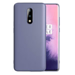 Чехол Yotrix LiquidSilicone для OnePlus 7 (фиолетовый, гелевый)