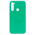 Чехол Yotrix LiquidSilicone для Xiaomi Redmi Note 8 (зеленый, гелевый)