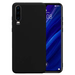 Чехол Yotrix LiquidSilicone для Huawei P30 (черный, гелевый)