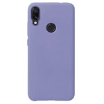 Чехол Yotrix LiquidSilicone для Xiaomi Redmi Note 7 (сиреневый, гелевый)