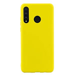 Чехол Yotrix LiquidSilicone для Huawei P30 lite (желтый, гелевый)