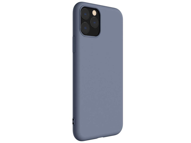 Чехол Yotrix SoftCase для Apple iPhone 11 pro (фиолетовый, гелевый)