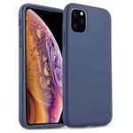 Чехол Yotrix SoftCase для Apple iPhone 11 pro max (темно-синий, гелевый)