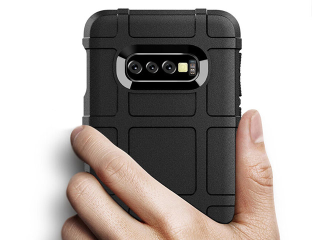 Чехол Yotrix RuggedShield для Samsung Galaxy S10 (черный, гелевый)
