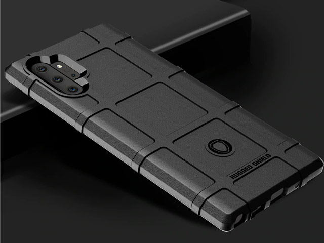 Чехол Yotrix RuggedShield для Samsung Galaxy Note 10 plus (черный, гелевый)