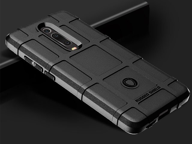 Чехол Yotrix RuggedShield для Xiaomi Mi 9T (черный, гелевый)
