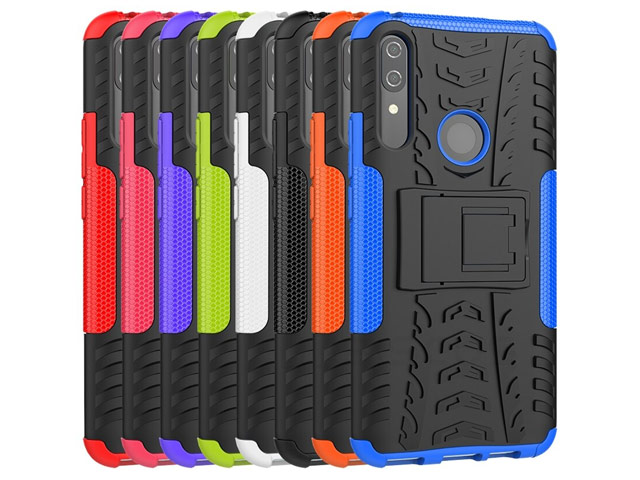 Чехол Yotrix Shockproof case для Huawei P smart Z (черный, пластиковый)