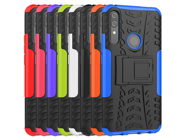 Чехол Yotrix Shockproof case для Huawei P smart Z (белый, пластиковый)