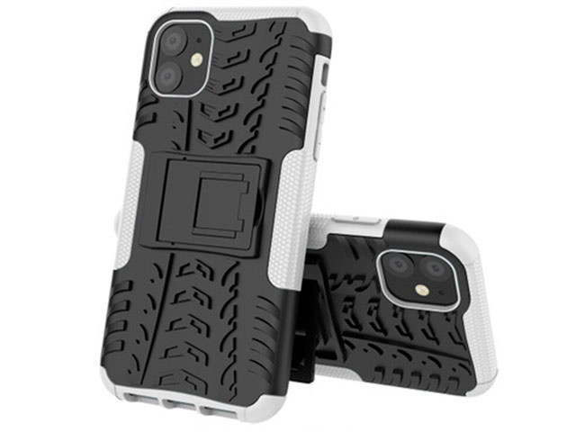 Чехол Yotrix Shockproof case для Apple iPhone 11 (белый, пластиковый)