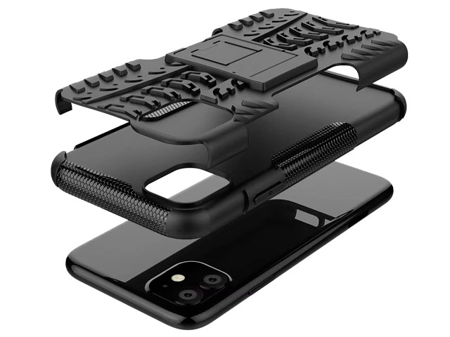 Чехол Yotrix Shockproof case для Apple iPhone 11 (белый, пластиковый)