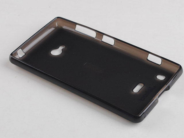 Чехол Jekod Soft case для Nokia Lumia 720 (черный, гелевый)