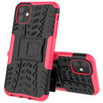 Чехол Yotrix Shockproof case для Apple iPhone 11 (розовый, пластиковый)