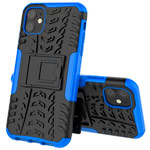 Чехол Yotrix Shockproof case для Apple iPhone 11 (синий, пластиковый)