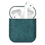 Чехол Synapse Fabric Case для Apple AirPods (темно-зеленый, тканевый)