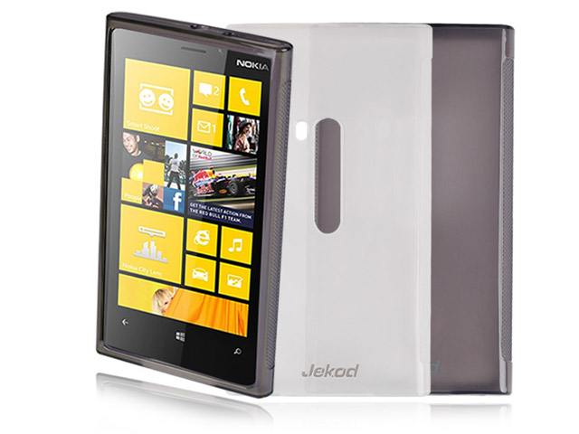 Чехол Jekod Soft case для Nokia Lumia 928 (черный, гелевый)