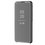 Чехол Yotrix FlipView case для Huawei Mate 30 lite (черный, пластиковый)